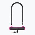 Zapięcie rowerowe OnGuard Neon 8154PN U-Lock black/pink 2