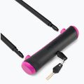 Zapięcie rowerowe OnGuard Neon 8154PN U-Lock black/pink 3