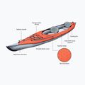 Kajak pompowany 2-osobowy Advanced Elements AdvancedFrame Convertible with Pump 457 cm red 9