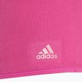 Top damski adidas Ribbed Active Seamless Halter Bralette 3D semi lucid fuchsia 3