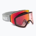 Gogle narciarskie Bliz Flow matt light grey/brown red multi/pink