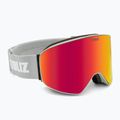 Gogle narciarskie Bliz Flow matt light grey/brown red multi/pink 2