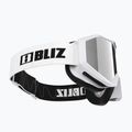 Gogle narciarskie Bliz Liner white black logo/pink&silver mirror 4