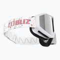 Gogle narciarskie dziecięce Bliz Liner Jr white pink logo/pink&silver mirror 4