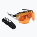 Okulary przeciwsłoneczne Bliz Breeze Polarized matt black/brown silver mirror/basic orange