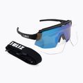 Okulary przeciwsłoneczne Bliz Breeze matt black/brown blue multi/clear