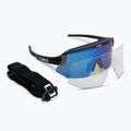 Okulary przeciwsłoneczne Bliz Breeze Small matt black/ brown blue multi/ clear