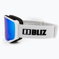 Gogle narciarskie Bliz Spark white/smoke&blue 4