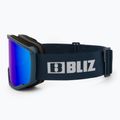 Gogle narciarskie Bliz Spark dark blue/brown&blue 4