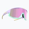 Okulary przeciwsłoneczne Bliz Fusion matt pastel purple yellow logo/brown pink multi 6