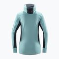 Bluza trekkingowa damska Haglöfs L.I.M Mid Comp Hood frost blue/tarn blue 2