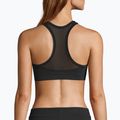 Biustonosz treningowy Casall Iconic Wool Sports black logo 2