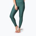 Legginsy damskie Casall Overlap High Waist garden green