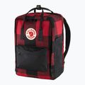 Plecak miejski Fjällräven Kanken Re-Wool Laptop 15" 18 l red/black 3