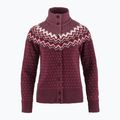 Sweter damski Fjällräven Övik Knit Cardigan dark garnet