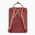 Plecak miejski Fjällräven Kanken Rainbow 16 l ox red/rainbow pattern 3