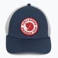 Czapka z daszkiem Fjällräven 1960 Logo Langtradarkeps indigo blue 4