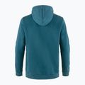 Bluza męska Fjällräven Logo Hoodie deep sea 5