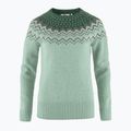 Sweter damski Fjällräven Övik Knit Sweater mistry green/deep patina