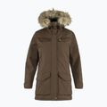 Płaszcz ocieplany damski Fjällräven Nuuk Parka dark oak
