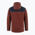 Kurtka przeciwwiatrowa męska Fjällräven Greenland Winter maroon/dark navy 2