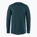 Longsleeve trekkingowy męski Fjällräven Bergtagen Merino mountain blue 2
