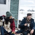 Koszula męska Fjällräven Singi Heavy Flannel black/deep forest 3