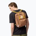 Plecak miejski Fjällräven Kånken Concept 16 l khaki dust/kantarell 5