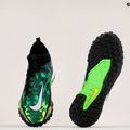 Buty piłkarskie dziecięce Nike Phantom GT2 Academy DF SW TF Jr black/metalic platinum/green strike 10