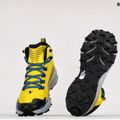 Buty turystyczne męskie The North Face Vectiv Fastpack Mid Futurelight acid yellow/black 10