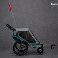 Przyczepka rowerowa Qeridoo Speedkid 1 petrol blue 9