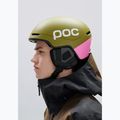 Kask narciarski POC Obex Contour olivine green matt/thulite pink matt 7