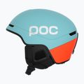 Kask narciarski POC Obex Contour indicolite blue matt/carnelian orange matt 2