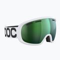 Gogle narciarskie POC Fovea hydrogen white/partly sunny green 2