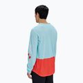 Longsleeve rowerowa męska POC Motion Air Jersey lazurite blue/carnelian orange 2