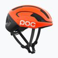 Kask rowerowy POC Omne Beacon MIPS fluorescent orange matt/uranium black matt