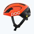 Kask rowerowy POC Omne Beacon MIPS fluorescent orange matt/uranium black matt 2