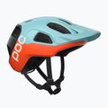 Kask rowerowy POC Cularis indicolite blue matt/carnelian orange matt