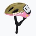 Kask rowerowy POC Amidal olivine green matt/thulite pink matt 3