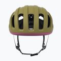Kask rowerowy POC Amidal olivine green matt/thulite pink matt 3