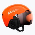 Kask narciarski dziecięcy POC POCito Obex Visor S2 Jr fluorescent orange