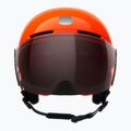 Kask narciarski dziecięcy POC POCito Obex Visor S2 Jr fluorescent orange 3