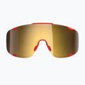 Okulary przeciwsłoneczne POC Devour prismane red/clarity road/partly sunny gold 2