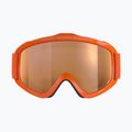 Gogle narciarskie dziecięce POC POCito Iris fluorescent orange/partly sunny light orange 2