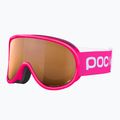 Gogle narciarskie dziecięce POC POCito Retina Jr S2 fluorescent pink/partly sunny light orange 2