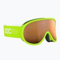 Gogle narciarskie dziecięce POC POCito Retina Jr S2 fluorescent yellow/green/partly sunny light orange