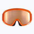 Gogle narciarskie dziecięce POC POCito Opsin fluorescent orange/partly sunny light orange 2