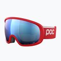 Gogle narciarskie POC Fovea prismane red/partly sunny blue 3