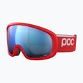 Gogle narciarskie POC Fovea Mid prismane red/partly sunny blue 3