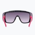 Okulary przeciwsłoneczne POC Devour fluo pink/uranium black translucent/clarity road gold 8